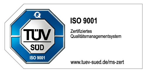 TÜV Zertifikat DIN ISO 9001:2015 DORUCON